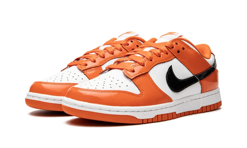 Nike Dunk DUNK LO MNS WMNS 'Orange Black Patent Leather'